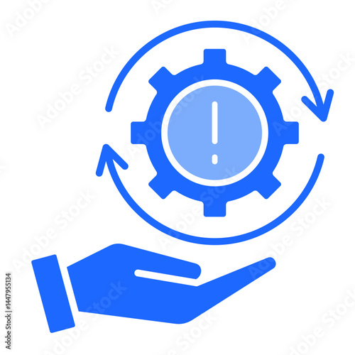 Operational Inefficiencies  Icon Element For Design	