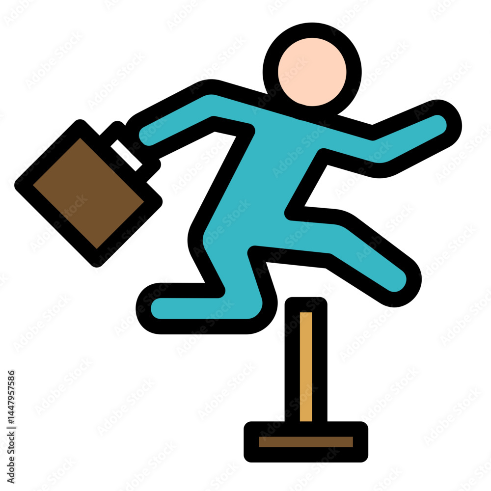 Obstacles Icon Element For Design Obstacles Icon Element For Design