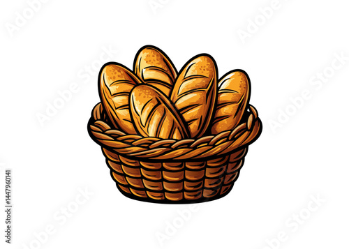 bread in a basket