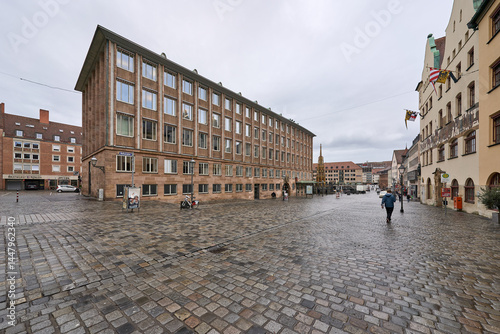 Hauptmarkt am Rathaus in Nürnberg photo