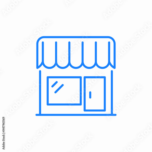 shop generic icon sign vector