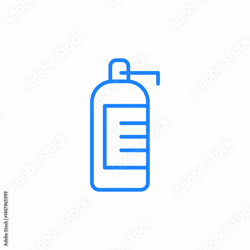 syrop bottle icon sign vector