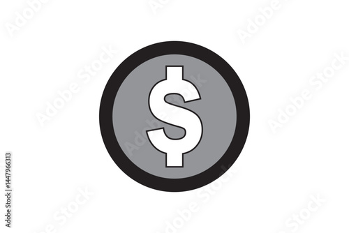 Money increase or decrease icon set. dollar decrease increase symbol. profit and lose signs.