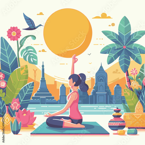 yoga, exercise, wellness, woman, health, fitness, balance, body, healthy, female, meditation, lifestyle, care, person, training, young, relaxation, girl, relax, harmony, people, calm, stretching, clas