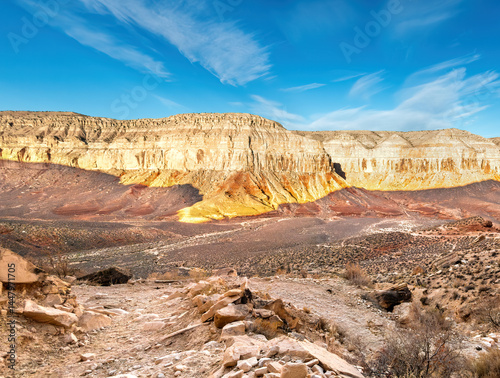 Scenery on the Havasu Falls Trail, Havasupai Indian Reservation, Grand Canyon, Arizona