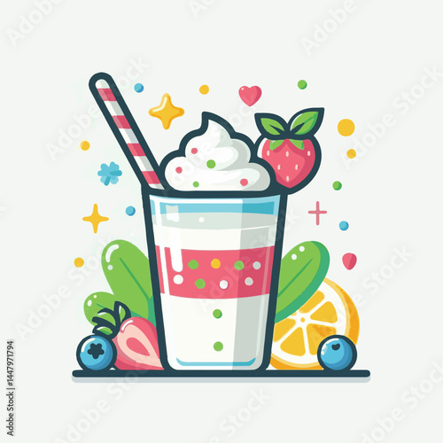 yogurt, fruit, smoothie, fresh, diet, healthy, food, dessert, summer, breakfast, sweet, milk, delicious, milkshake, glass, organic, drink, shake, strawberry, background, cocktail, beverage, berry, dai