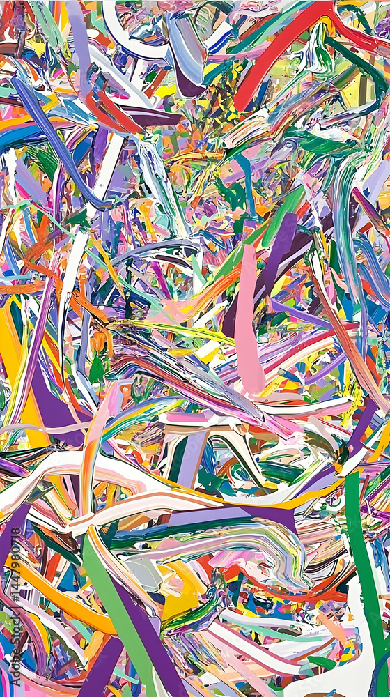 Abstract colorful shredded paper art background texture Abstract colorful shredded paper art background texture
