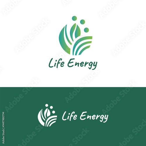 Life Energy Logo Vector Illustration