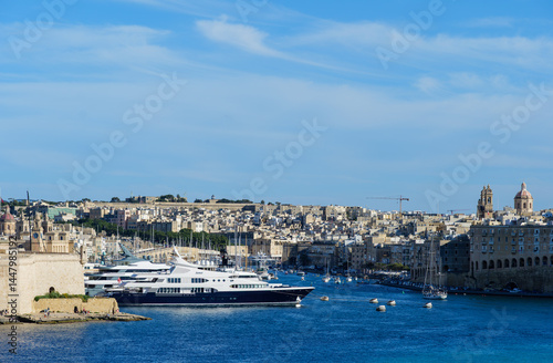 Architecture of La Valetta in Malta