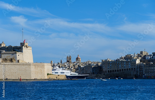 Architecture of La Valetta in Malta