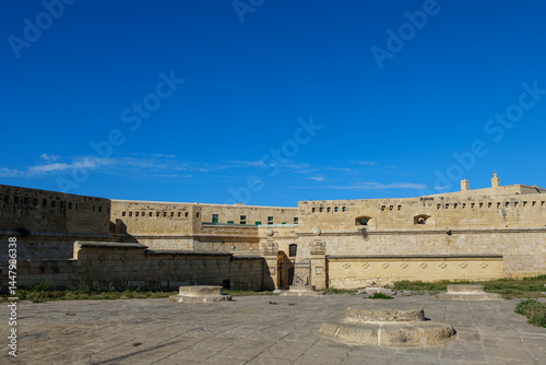 Architecture of La Valetta in Malta