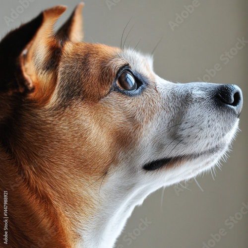 Old Dog Isolated