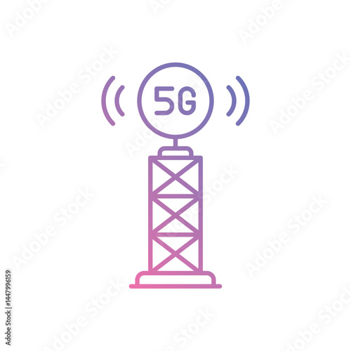  Phone-Free Zone Icon vector stock illustration
