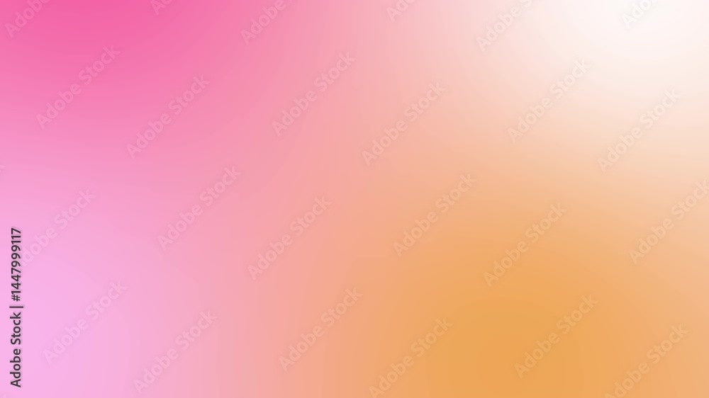 Warm color pink and orange gradient video. Abstract background material. Supports 4K.