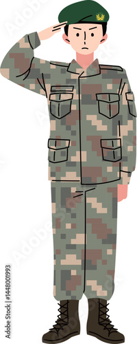 군인 캐릭터