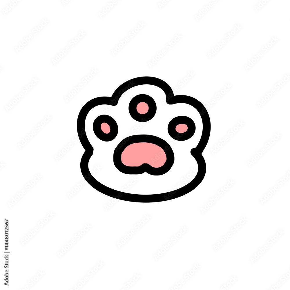 Fototapeta premium funny cartoon dog