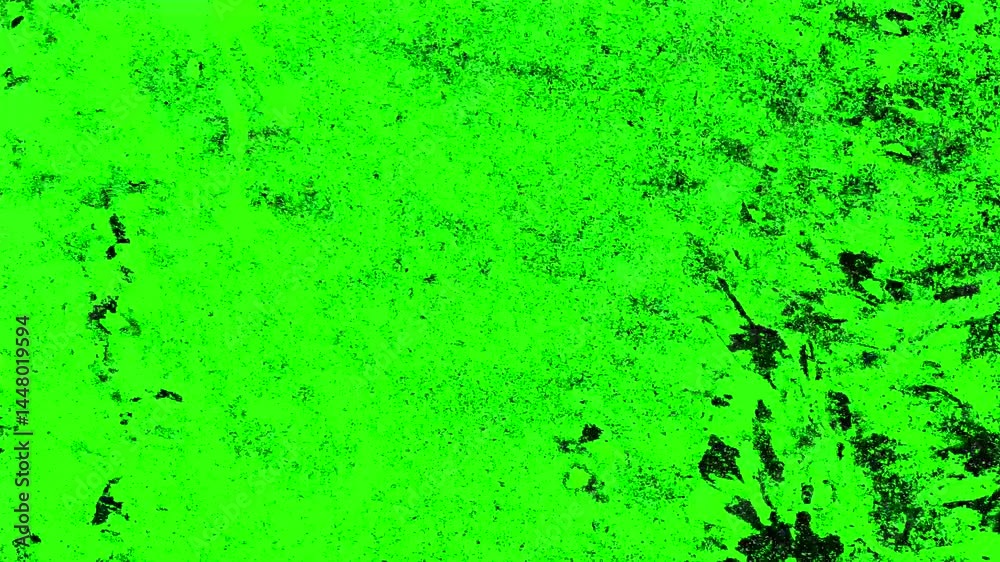green screen stop motion grunge gritty abstract background loop animation with scratches, grain and retro vintage effect