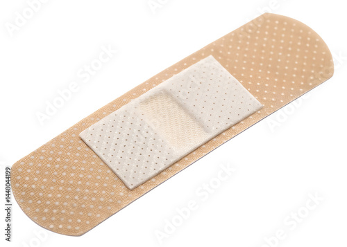 adhesive bandage on white background