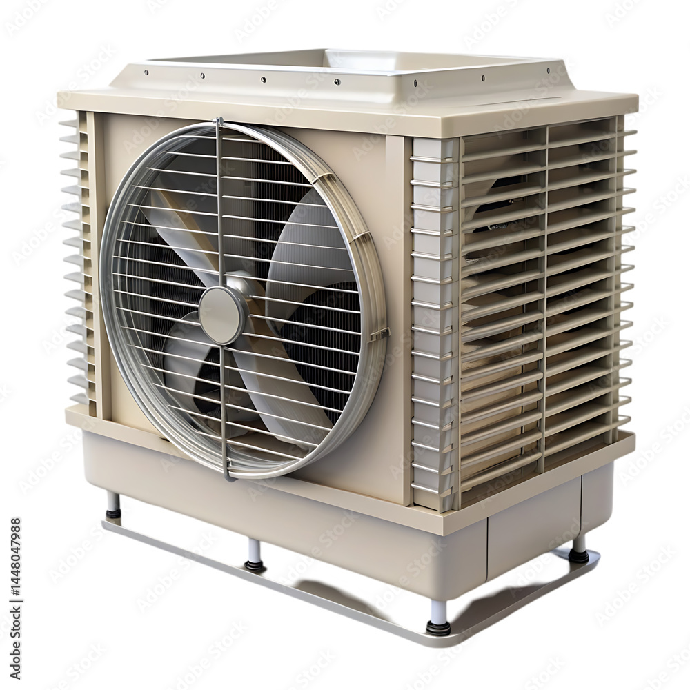 High-Efficiency Evaporative Cooler for Home and Industrial Use High-Efficiency Evaporative Cooler for Home and Industrial Use