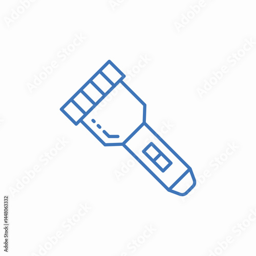 flash light icon sign vector