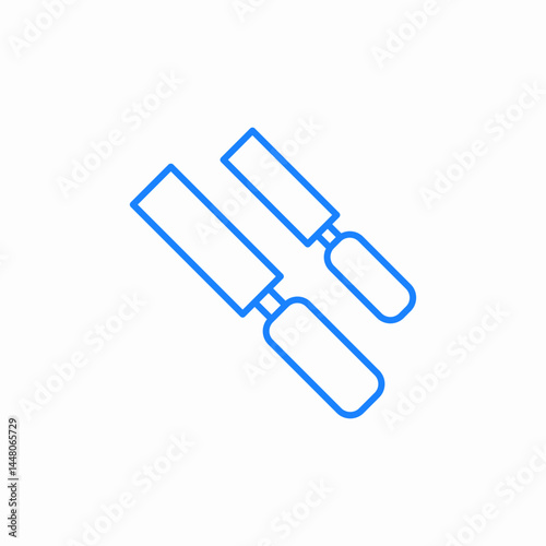 pliers tool grip cutting icon sign vector