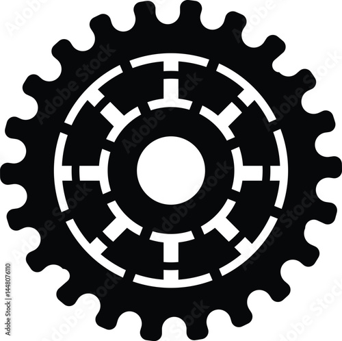 Silhouette Bike Sprocket full Metal Stylish design