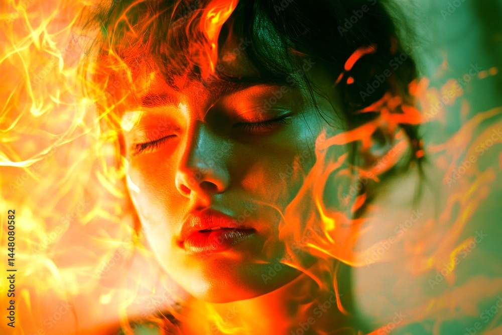 Healthcare provider. Chronic disorder - fibromyalgia: abstract image of health condition. Metaphorical fibromyalgia emotions of a long-lasting sickness. Healthcare solution. Human body.
