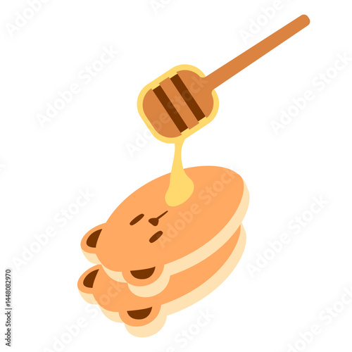 pancake illustration