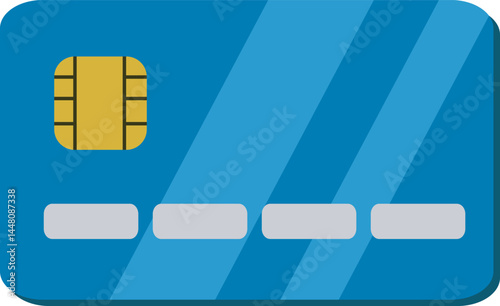 Business Bank Credit Card Payment Illustration Graphic Element Art Card