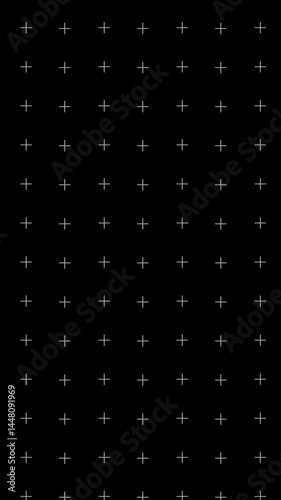 Vertical Plus motion graphic Background