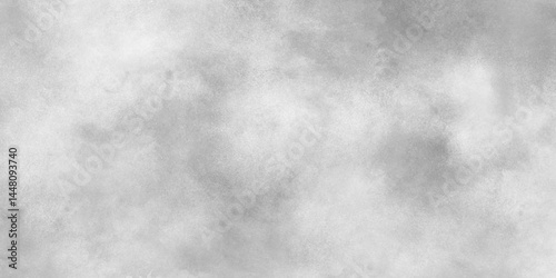grunge metal background. gray sky background. white and gray isolated clouds. smoky fog texture. white paper texture background. cement wall texture. Abstract black and white silver ink effect clouds.
