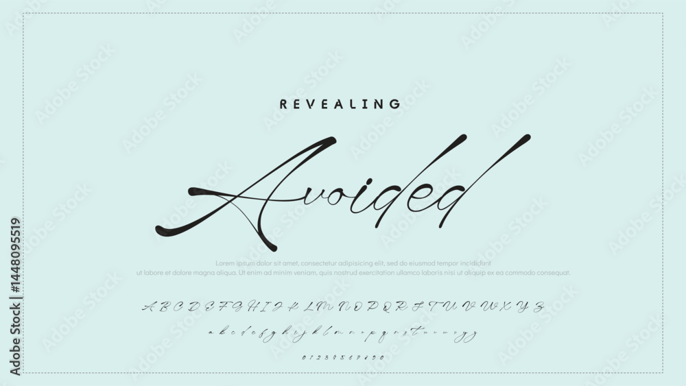 Obraz premium Photography signature logo with Font Calligraphy Logotype Script Font Type Font lettering handwritten with camera icon design
