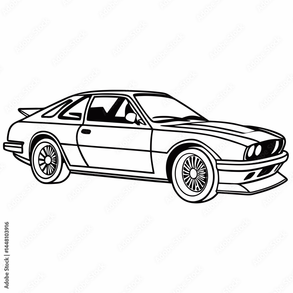 Fototapeta premium car vector illustration