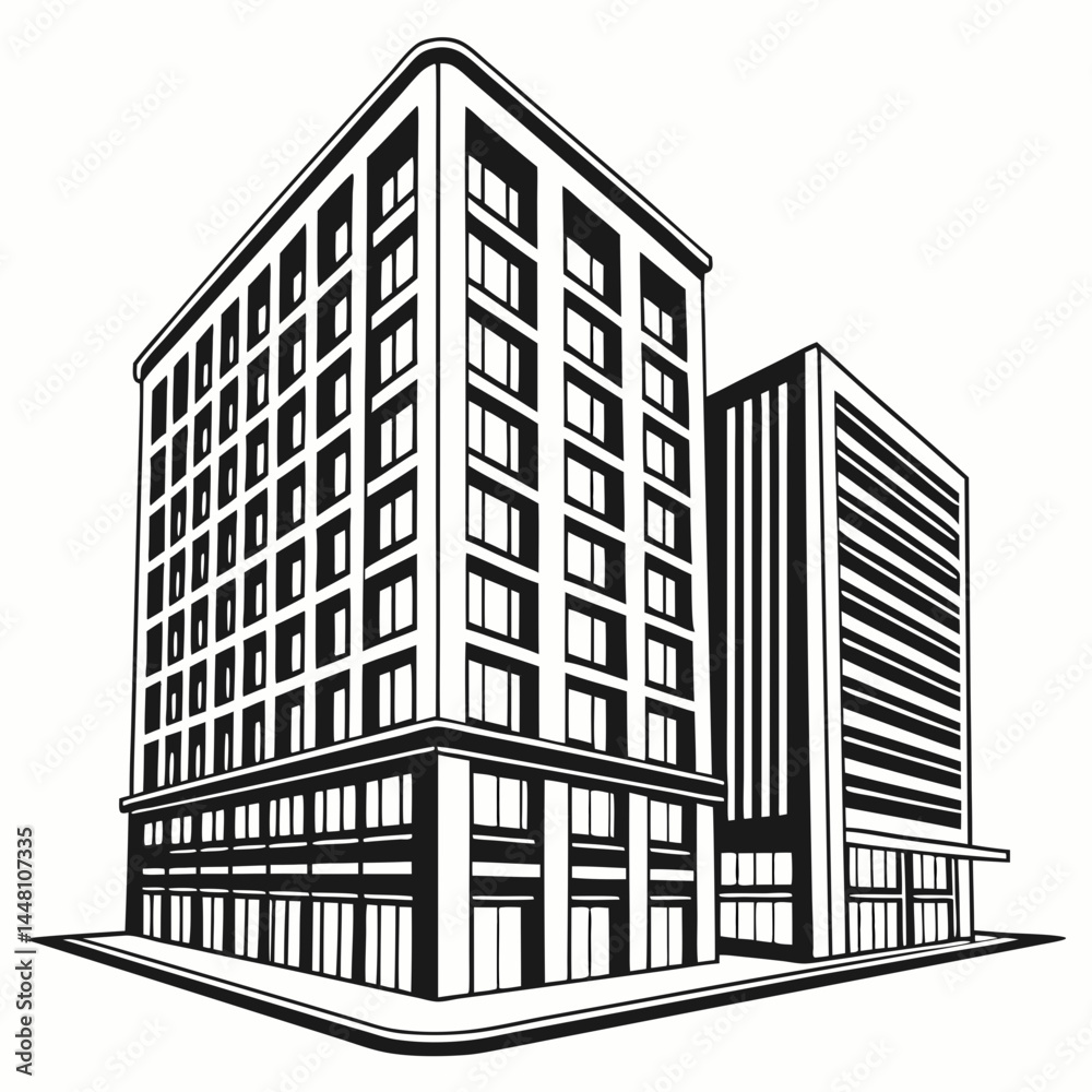 sketch of building sketch of building