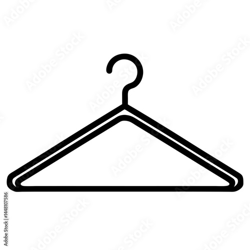 hanger isolated on white background