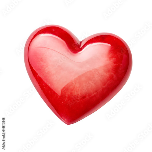 Heart symbol isolated on a transparent background