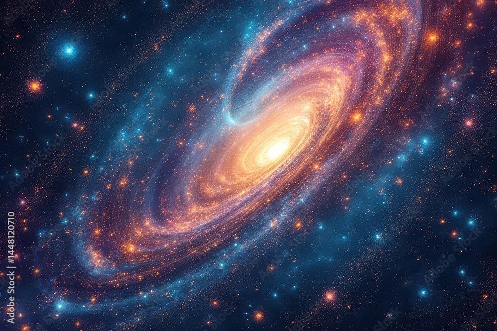 Obraz premium Vortex of Illumination