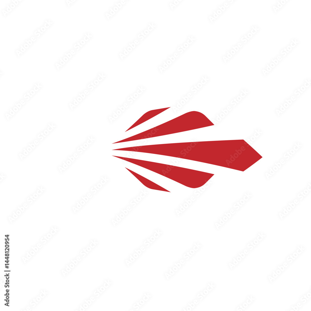 Fototapeta premium Speed motion energy logo design