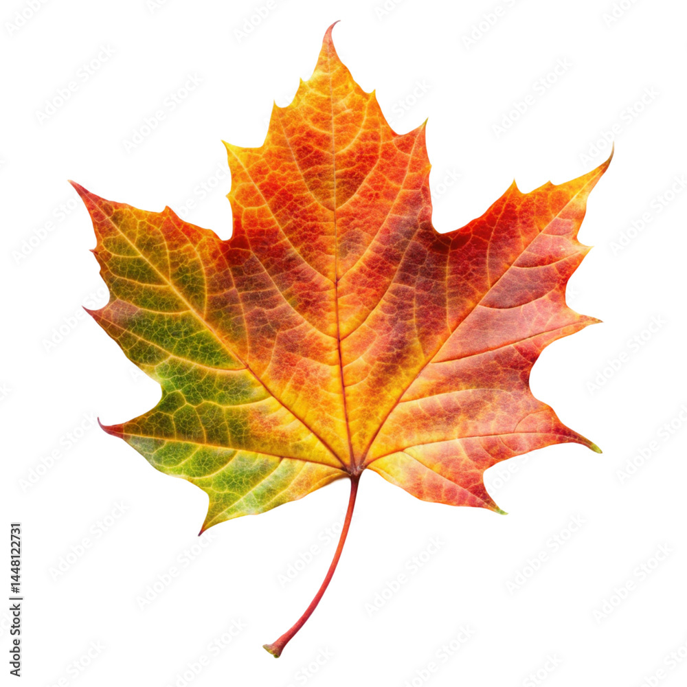 maple leaves isolated on white maple leaves isolated on white