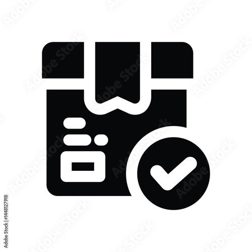 availability glyph icon. Strong and solid vector icon for websites, mobile interfaces, presentations, and visual branding. High quality and easy to edit.