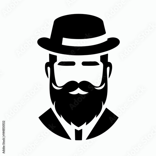 man with hat and mustache