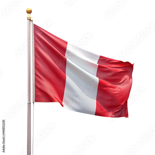 3d flag of france
