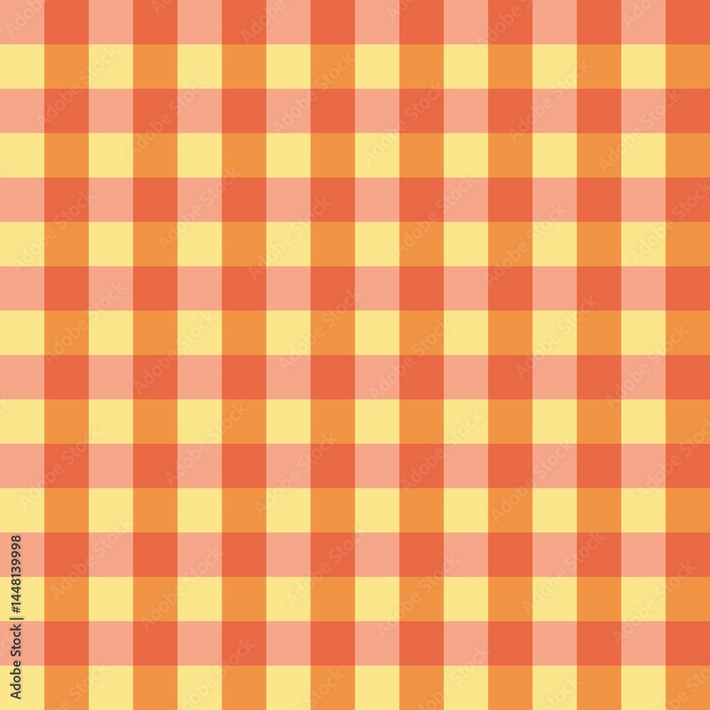 yellow gingham fabric
