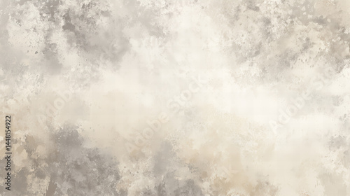 Abstract Beige And Grey Textured Background With Subtle Gradient Effect And Soft Lighting