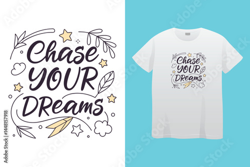 Nothing is impossible, slogan typography tee shirt design. Motivation and inspirational quote. Clothing, t shirt, apparel and other uses Vector print, typography, poster.