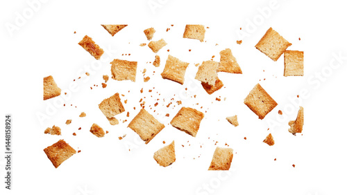 Croutons Explosion A Culinary Burst of Crispy Bread Cubes