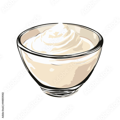 yogurt,vector