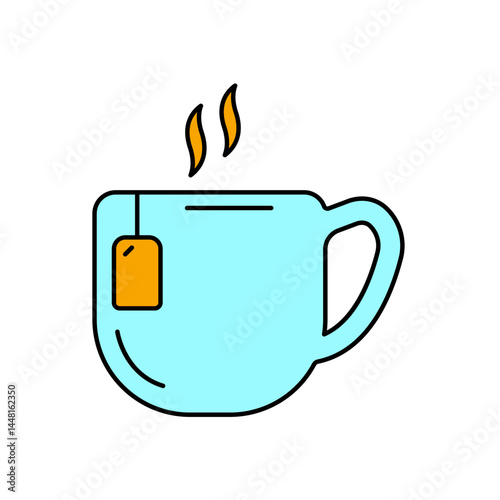 tea icons  symbol vector elements for infographic web

