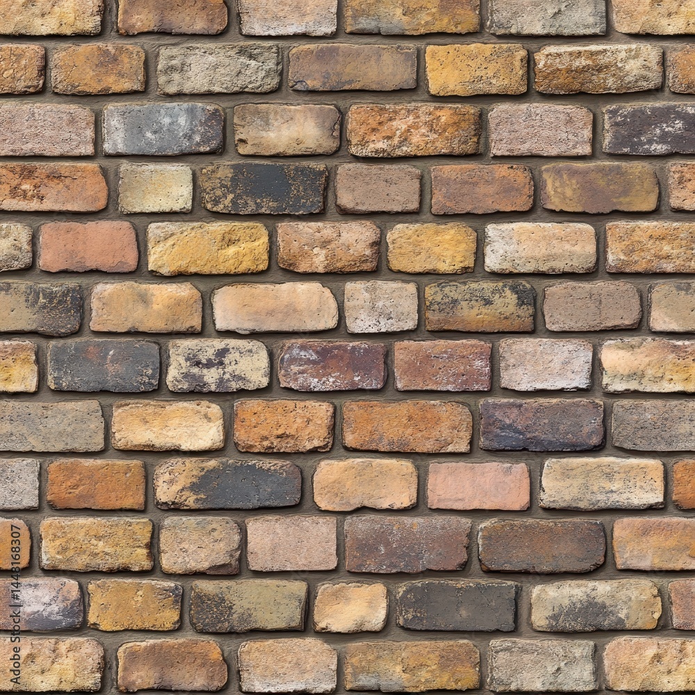 Obraz premium Aged brick wall pattern