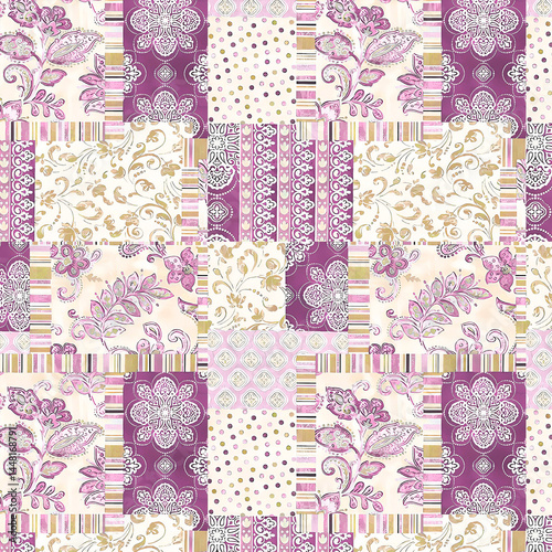 all over floral pattern blur wave effect abstract hand drown art work vine digital printing on fabric wallpaper background garment, saree, suit, duppata, dress, bed sheet, rug wall sticker men shirt.